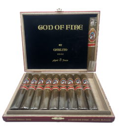 Arturo Fuente God Of Fire By Carlito Double Robusto '23 Release