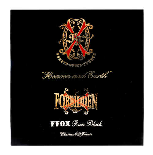 Arturo Fuente (FFOX) Fuente Fuente OpusX Heaven And Earth Rare Black Torpedo