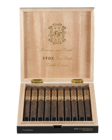 Arturo Fuente (FFOX) Fuente Fuente OpusX Heaven And Earth Rare Black Double Corona