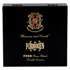 Arturo Fuente (FFOX) Fuente Fuente OpusX Heaven And Earth Rare Black Double Corona